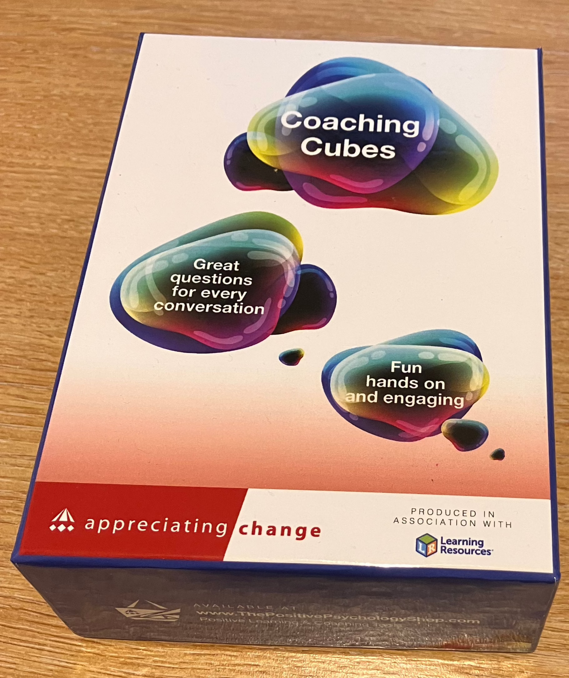 Coaching Cubes For Wellbeing, Happiness and Problem-Solving